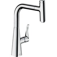 Смеситель для кухни Hansgrohe Metris Select M71 73802000 Хром