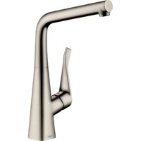 Смеситель для кухни Hansgrohe Metris M711-H320 73813800 Сталь