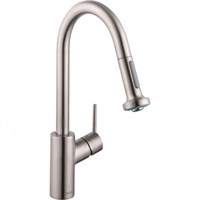 Смеситель для кухни Hansgrohe Talis M5216-H220 73863800 Сталь 73863800