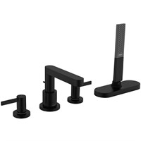 Смеситель на борт ванны Hansgrohe Finoris 76444670 Черный матовый 76444670