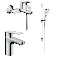 Комплект смесителей Hansgrohe SET Logis E 70 (a) Хром