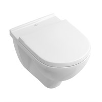 Унитаз Villeroy & Boch O Novo 5660HR01 подвесной Белый альпин с сиденьем QuickRelease и SoftClosing 5660HR01