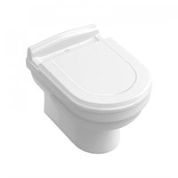 Унитаз Villeroy & Boch Hommage 6661B0R1 подвесной Белый альпин без сиденья 6661B0R1