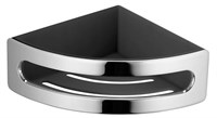 Полка корзина Keuco Elegance New 11657 010001 угловая Хром Антрацит 11657010001
