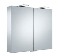 Зеркальный шкаф Keuco Royal 15 80 с подсветкой Хром 14403171301