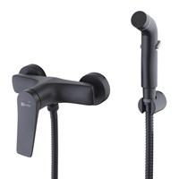 Гигиенический душ Lemark Bronx, LM3718BL, со смесителем, черный LM3718BL