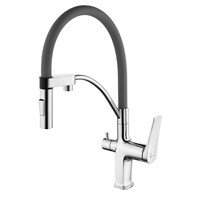Смеситель Lemark Comfort LM3074C-Gray для кухонной мойки, серый LM3074C-Gray