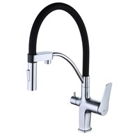 Смеситель Lemark Comfort LM3074C, для кухни с подключением к фильтру с питьевой водой, хром LM3074C