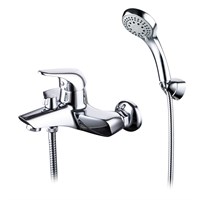 Смеситель Lemark Poseidon LM4214C, для ванны, с душевым гарнитуром, хром LM4214C