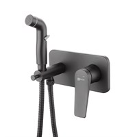 Гигиенический душ Lemark Bronx, LM3720BL, со смесителем, черный LM3720BL