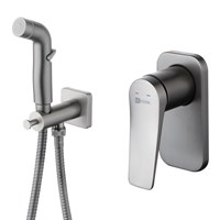 Гигиенический душ Lemark Bronx, LM3719GM, со смесителем, графит LM3719GM