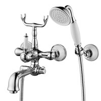 Смеситель Lemark Villa LM4812C для ванны, с душевым гарнитуром, хром LM4812C