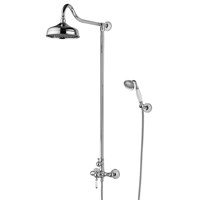 Душевая система Lemark Villa для душа, верхний душ, хром, LM4860C LM4860C