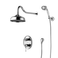 Душевая система Lemark Villa LM4829C для душа, верхний душ, хром LM4829C