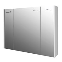 Зеркальный шкаф Dreja Prime 90 99.9306, Белый 99.9306