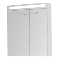Зеркальный шкаф Dreja Max 70 77.9007W с подсветкой, белый глянец 77.9007W
