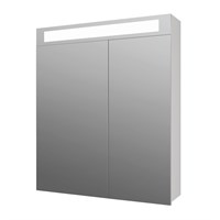 Зеркальный шкаф Dreja Eco Uni 70 99.9002, Белый 99.9002