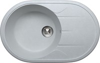Мойка кухонная Tolero Classic R-116 серый металлик 472977 472977