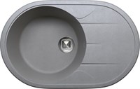 Мойка кухонная Tolero Classic R-116 серый 472922 472922