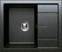 Мойка кухонная Tolero Classic R-107 чёрный 765360 765360
