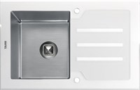 Кухонная мойка Tolero (Glass TG-780 белая) (129610) 129610