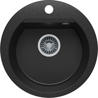 Кухонная мойка Polygran Atol-460 №16 678897, Черная 678897