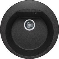 Кухонная мойка Polygran Atol-520 №16 627444, Черная 627444