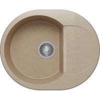 Кухонная мойка Polygran Atol-620 №302 678989 Песочная 678989