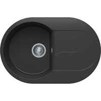 Кухонная мойка Polygran Atol-760 №16 679016, Черная 679016