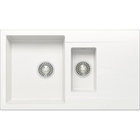 Кухонная мойка Polygran Brig-870 №36 627390, Белый хлопок 627390