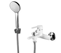 Смеситель для ванны и душа ESKO SORRENTO WHITE (SR 54W) SR 54W