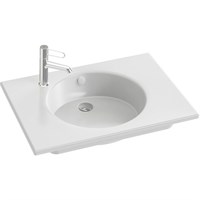 Раковина Jacob Delafon Odeon Rive Gauche 70 EXAX112-Z-00 Белая EXAX112-Z-00