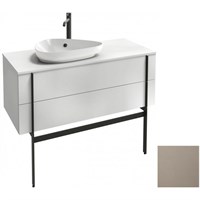 Тумба под раковину Jacob Delafon Nouvelle Vague 100 EB3040-NR2 подвесная Коричневая кожа EB3040-NR2