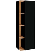 Шкаф пенал Jacob Delafon Terrace 50 R EB1179D-274 подвесной Черный глянцевый EB1179D-274