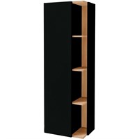 Шкаф пенал Jacob Delafon Terrace 50 L EB1179G-274 подвесной Черный глянцевый EB1179G-274