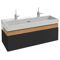 Тумба под раковину Jacob Delafon Terrace 120 EB1188-M61 подвесная Черный мягкий EB1188-M61