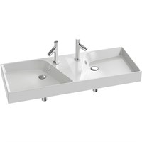 Раковина Jacob Delafon Rythmik&nbsp;120 EXM112-00 двойная Белый EXM112-00