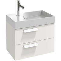 Тумба под раковину Jacob Delafon Rythmik 60 EB1301-G1C подвесная Белая глянцевая EB1301-G1C