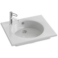 Раковина Jacob Delafon Odeon Rive Gauche 60 EXBA112-Z-00 Белая EXBA112-Z-00