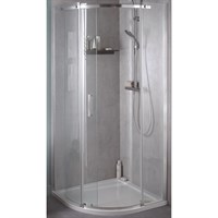 Душевой уголок Jacob Delafon Contra 90x90 L E22R90L-GA профиль Хром стекло прозрачное E22R90L-GA