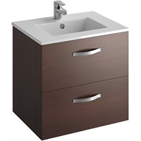 Тумба под раковину Jacob Delafon Ola 61 EB390RU-NR подвесная Темный дуб EB390RU-NR