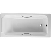 Чугунная ванна Jacob Delafon Parallel 150x70 E2949-00 с антискользящим покрытием E2949-00