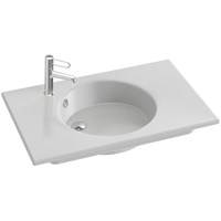 Раковина Jacob Delafon Odeon Rive Gauche 80 EXAW112-Z-00 Белая EXAW112-Z-00