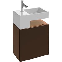 Тумба под раковину Jacob Delafon Terrace 50 EB1178-N23 подвесная Коричневая EB1178-N23
