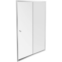 Душевая дверь Jacob Delafon Serenity 120 E14C120-GA профиль Хром стекло прозрачное E14C120-GA