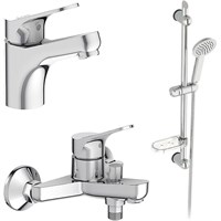 Комплект смесителей Jacob Delafon Brive E78121-CP Хром E78121-CP