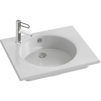 Раковина Jacob Delafon Odeon Rive Gauche 61 EXBA112-00 Белая EXBA112-00