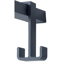 Двойной крючок Jacob Delafon Nouvelle Vague E9405-BLV Черный матовый E9405-BLV