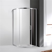 Душевой уголок Cezares Molveno R-1 100х100 MOLVENO-R-1-100-P-Cr профиль Хром стекло рифленое MOLVENO-R-1-100-P-Cr