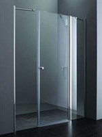 Душевая дверь в нишу Cezares ELENA-W-B-13-40+60/50-C-Cr профиль Хром стекло прозрачное ELENA-W-B-13-40+60/50-C-Cr